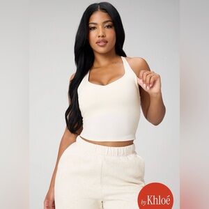 Anywhere Cropped Built in Bra Tank